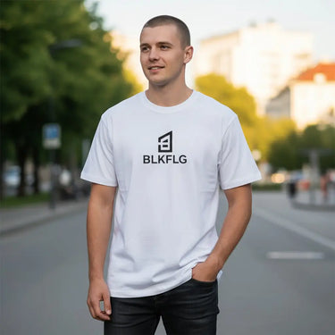 BLKFLG - Men's Fitted T-Shirt (AU)