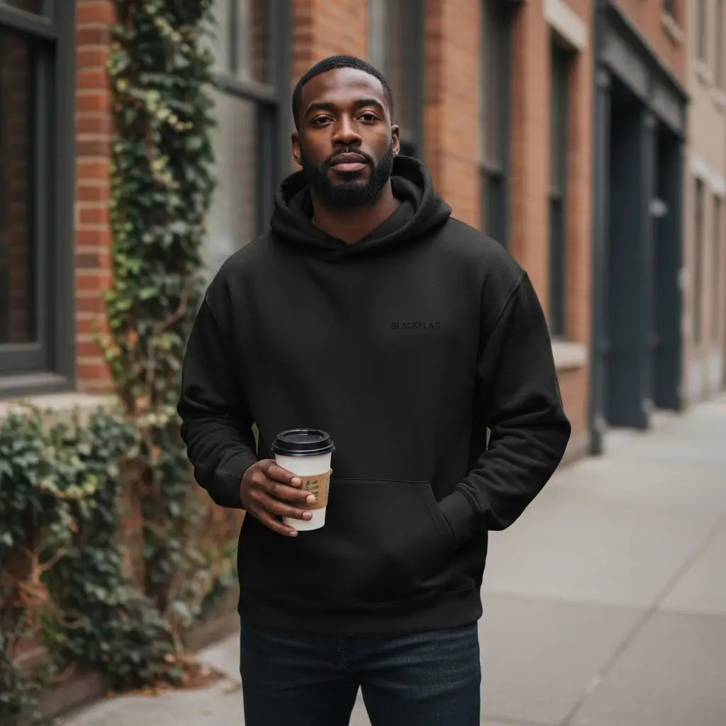 BLACKFLAG Original - Unisex Heavyweight Hoodie - Moon