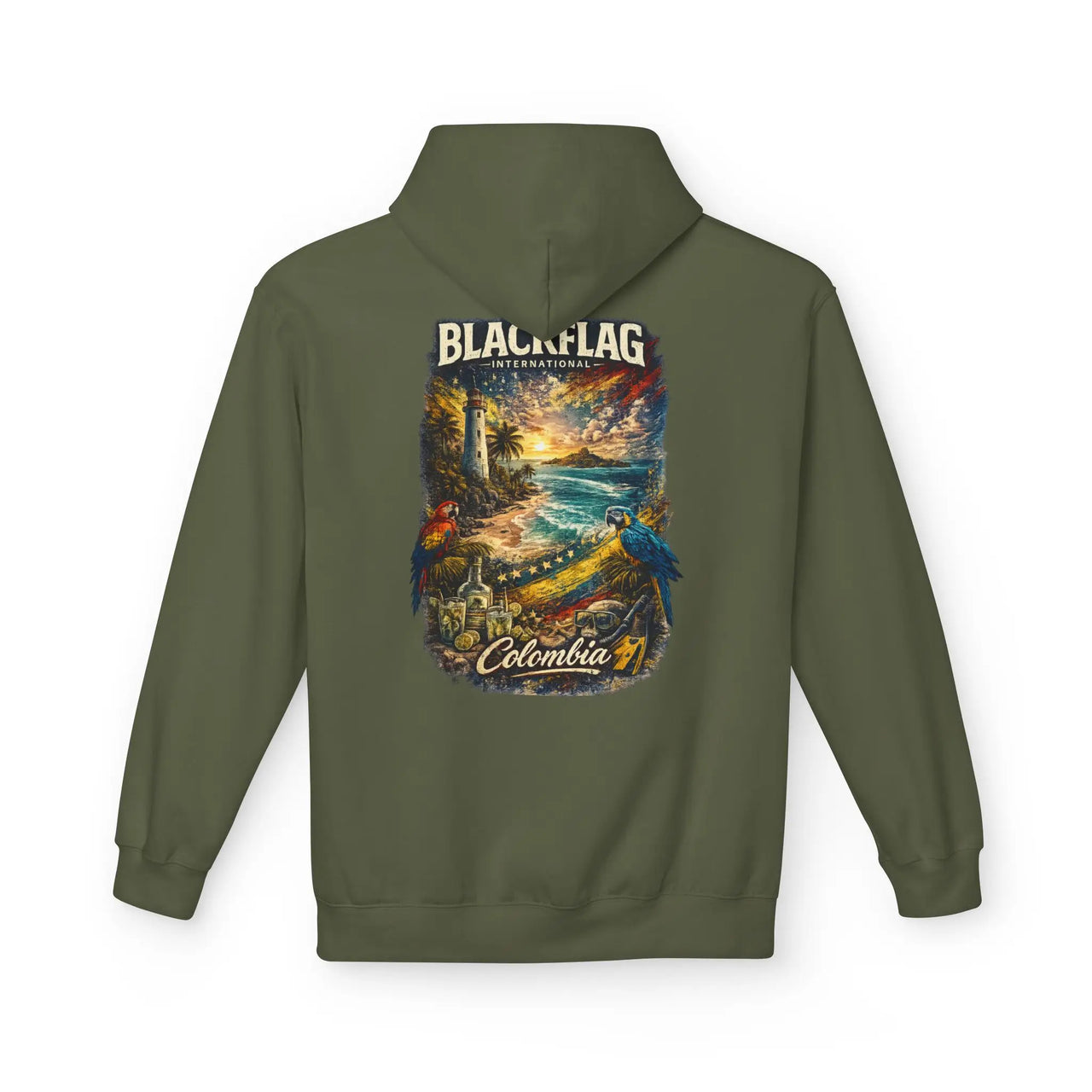 BLACKFLAG International - Sol de La Isla Hoodie