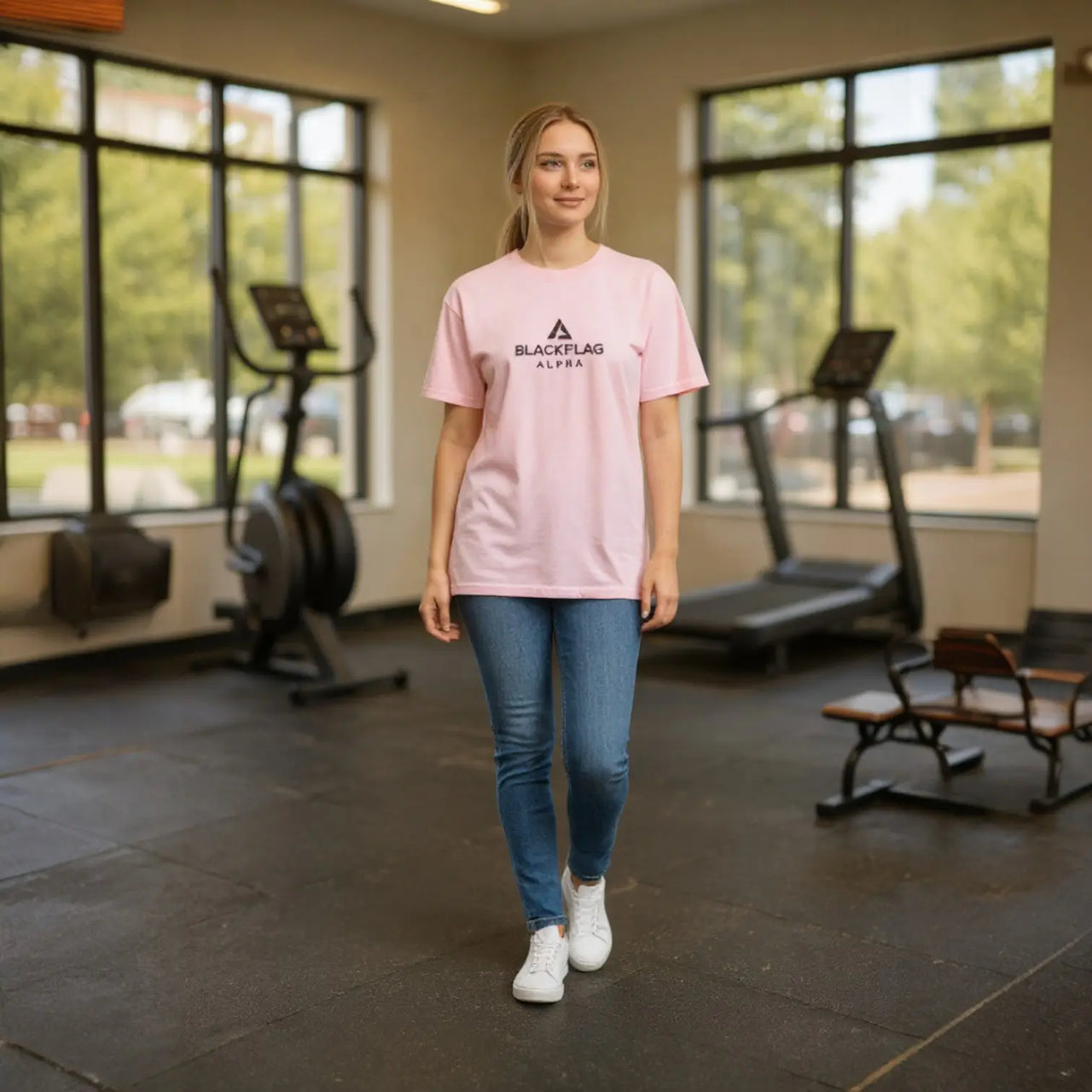 BLACKFLAG Alpha - Women's Softstyle Gym Shirt (AU)